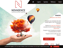 Tablet Screenshot of novagence.fr